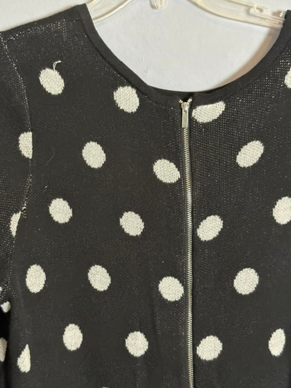Lane Bryant Womens Polka Dot Cardigan Sweater Size 18/20 NWT